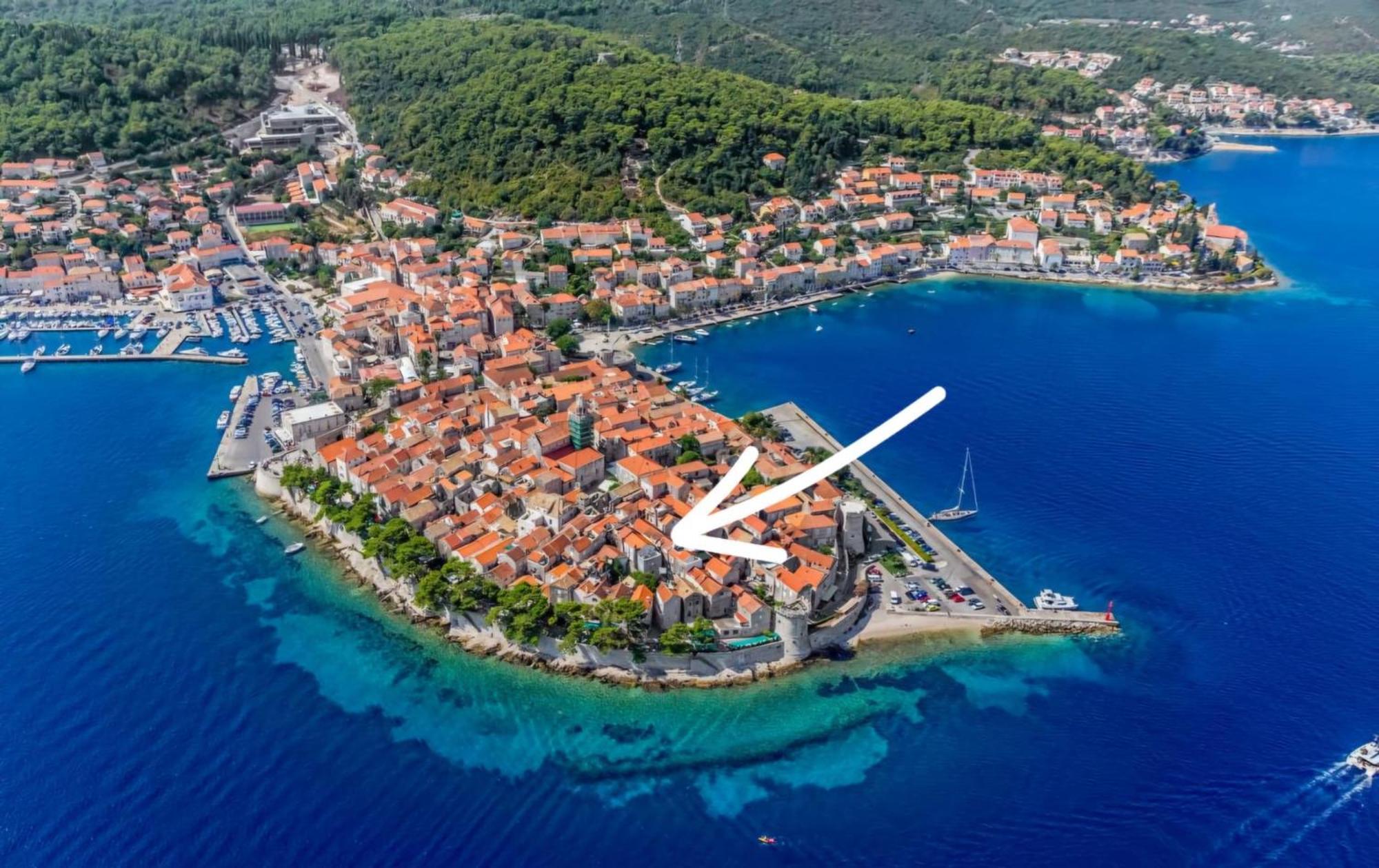 Apartment Revelin In Old Town Korcula Екстер'єр фото